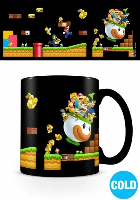 Kubek zmieniający wygląd Super Mario Gold Coin Rush 315 ml