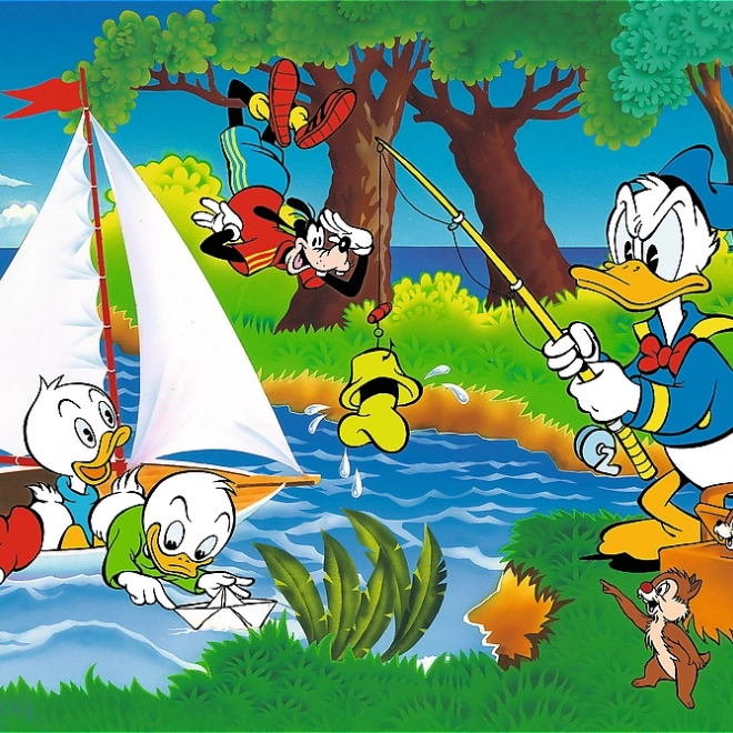 Puzzle Przygoda nad jeziorem 160 elementów