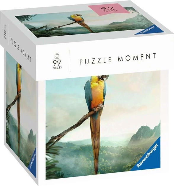 Ravensburger Puzzle Moment papuga – 99 elementów