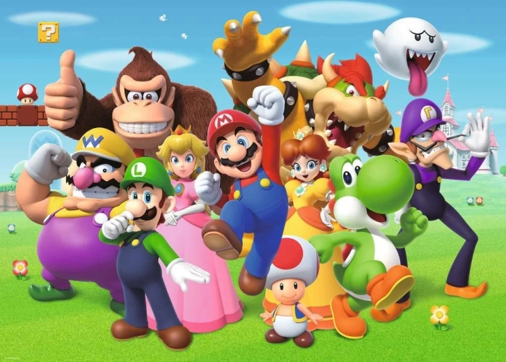 Puzzle Super Mario 1000 elementów Ravensburger