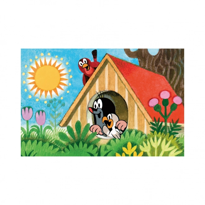Minipuzzle z Krecikiem 54 elementów