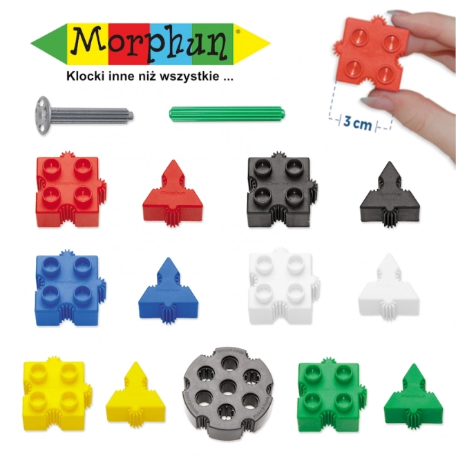 Morphun Starter 600 sztuk. zestaw konstrukcyjny dla dzieci