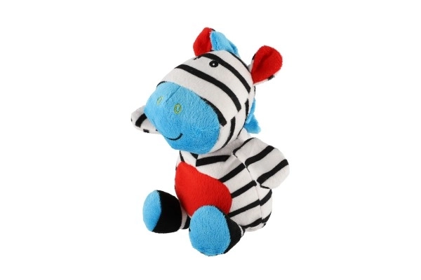 Pluszowa grzechotka Zebra dla niemowląt