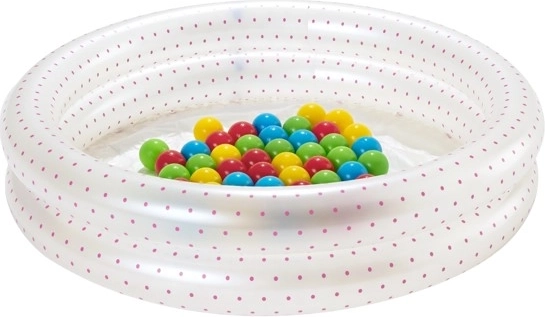 Nadmuchiwany basenik z piłeczkami 91 × 20 cm BESTWAY + 50 piłeczek – Niebieski