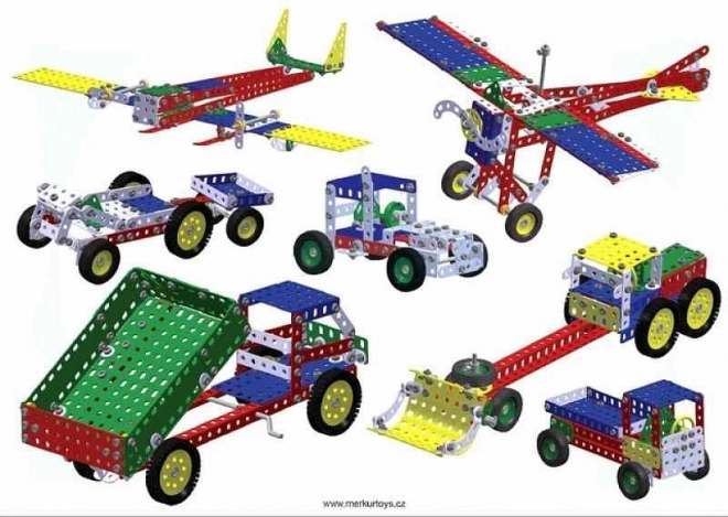 Zestaw Klocków Merkur 4 - 40 modeli