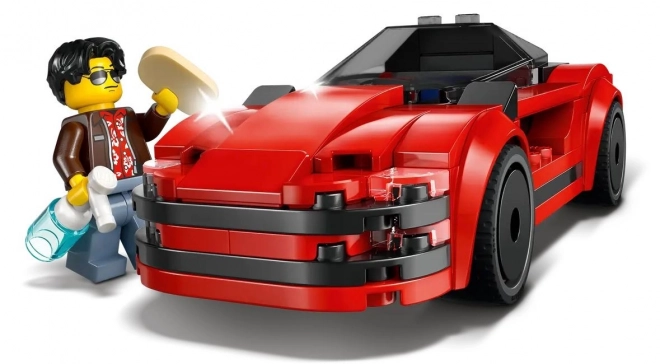 Sportowy samochód LEGO City Czerwony supersamochód