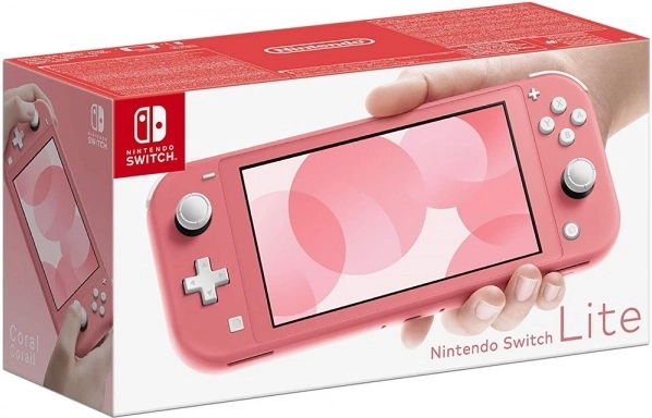 Nintendo Switch Lite koralowy