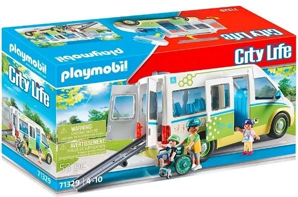 City Life szkolny autobus z figurkami
