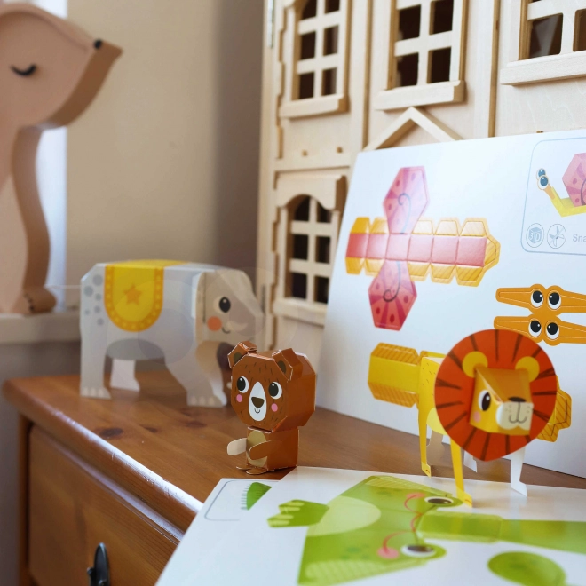 Woopie art&fun kreatywny zestaw origami 3D zwierz19ta