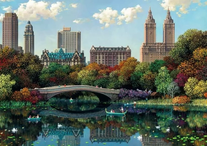 Puzzle RAVENSBURGER Central Park w Nowym Jorku 1000 elementów