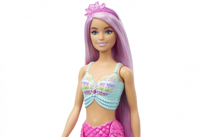 Barbie syrena z długimi włosami