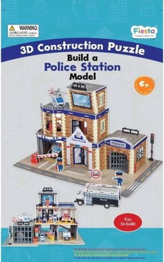 3D układanka Posterunek policji Fiesta Crafts