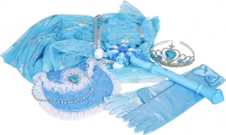 Kompletny zestaw księżniczki w jednym kolorze