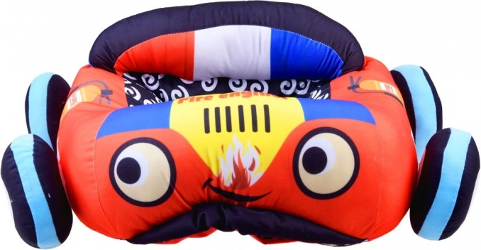Zabawny design wozu strażackiego
