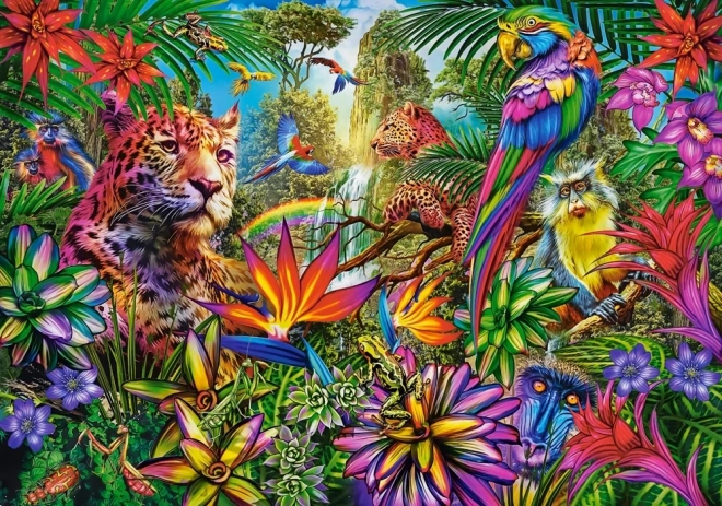 Puzzle Moda dżungli 500 elementów CASTORLAND