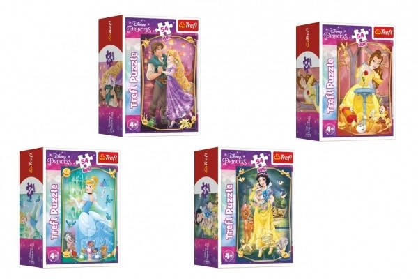 Minipuzzle Piękne Księżniczki/Disney Princess 54 elementów