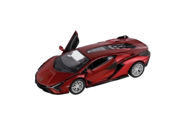 Auto Kinsmart Lamborghini Sián FKP 37 metal/plastik 13cm mix kolorów