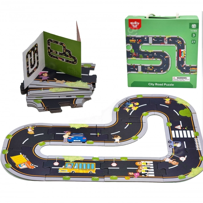 Tooky Toy Autopaska Puzzle