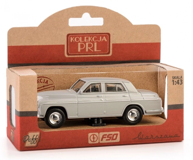 Model samochodu Warszawa 223 Popielaty 1:43