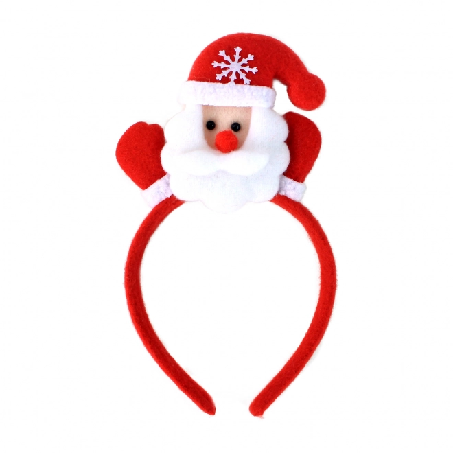 Świąteczna opaska Santa