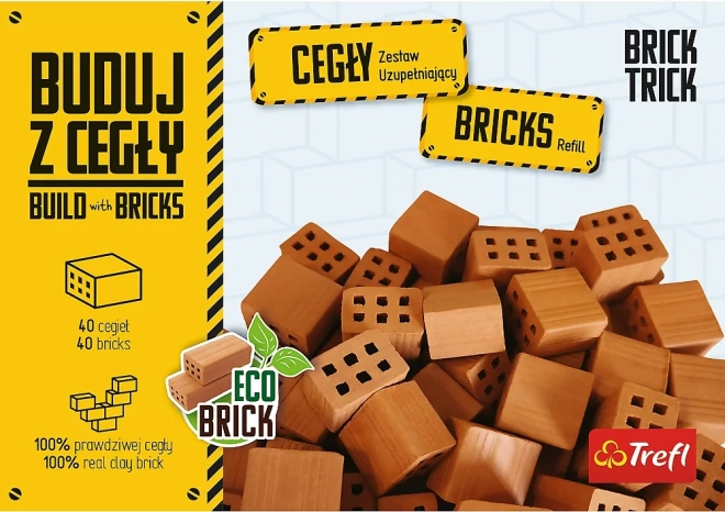 BRICK TRICK Opakowanie krótkich cegieł - 40 sztuk