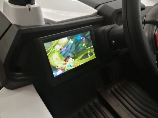 Buggy SuperStar dla dzieci Niebieski + MP4 + napęd 4x4 + zdalne sterowanie + przestrzeń bagażowa + LED + zamek drzwi