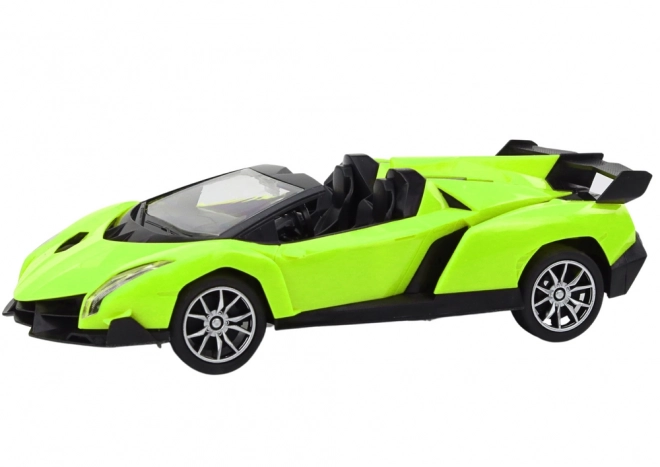 Zielone sportowe auto zdalnie sterowane 1:18