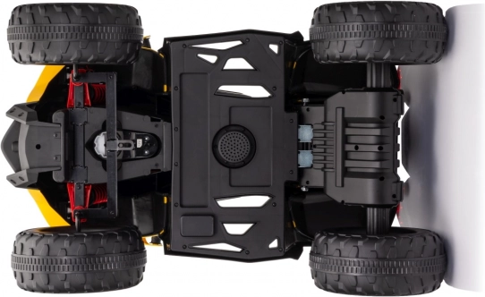 Żółty quad Fast Wheel