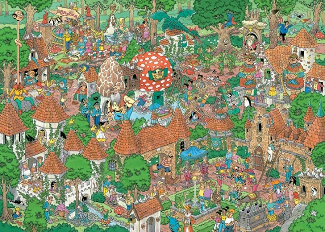 JUMBO Puzzle JvH Bajkowy las Efteling 1000 elementów