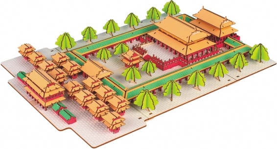 Woodcraft drewniane puzzle 3D Świątynia Konfucjusza