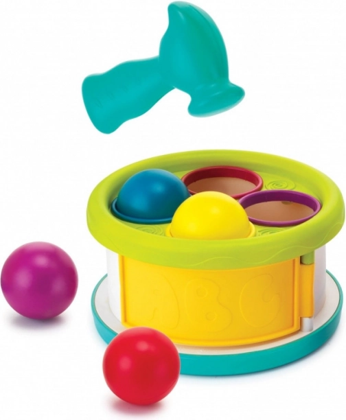 B kids Bębenek z kulkami-sorterem dla dzieci