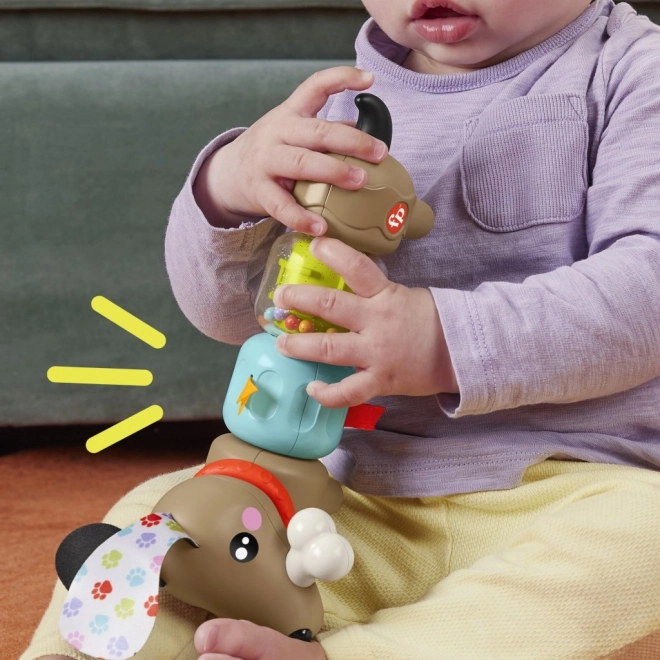Fisher Price Grzechotka i klapujący jamnik HTW91
