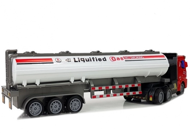 Cysterna na gaz zdalnie sterowana 1:48 biała