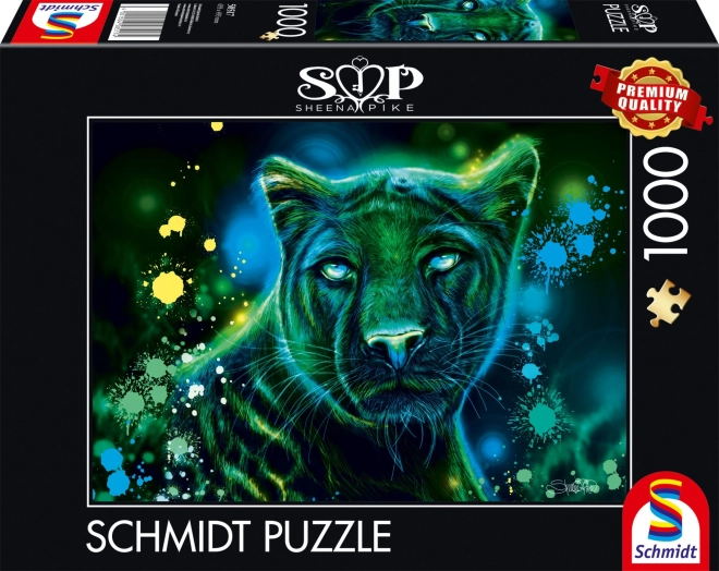 Schmidt Puzzle Neon: Panter 1000 elementów