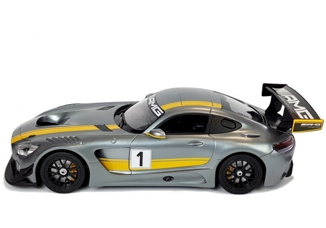 R/C auto Mercedes-AMG GT3 Rastar 1:14 szary na zdalne sterowanie