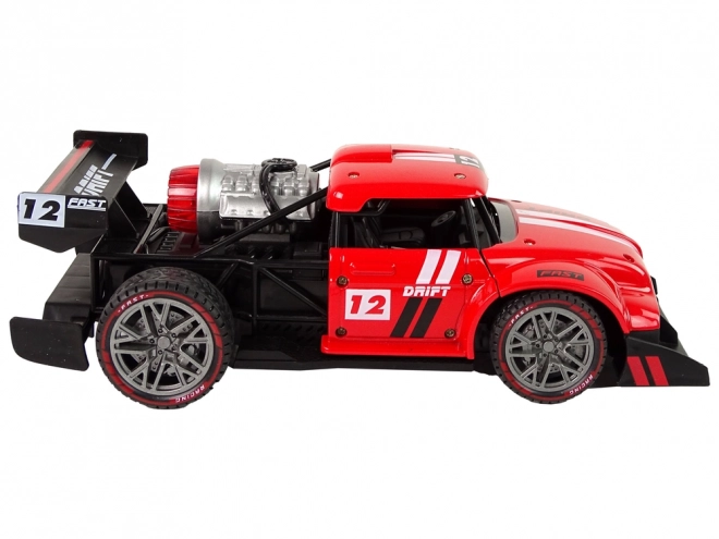 Zdalnie sterowany samochód sportowy R/C 1:16 – czerwone