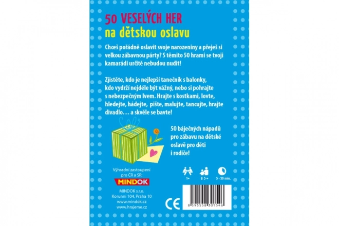 50 wesołych gier na dziecięcą imprezę