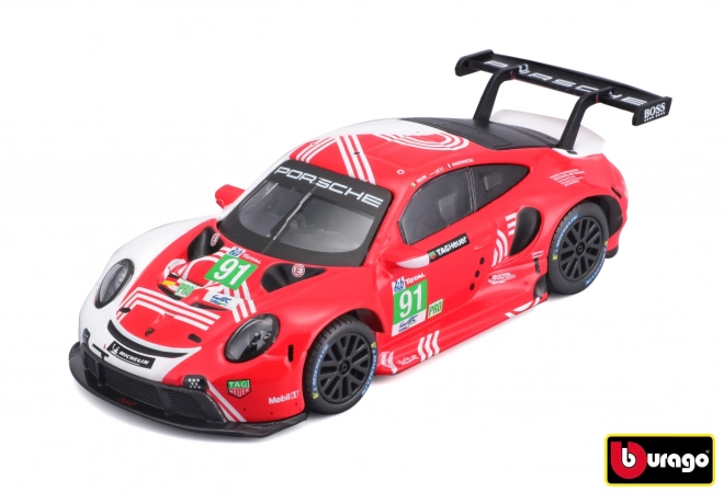 Samochód wyścigowy Porsche 911 RSR LM 2020 w ozdobnym pudełku