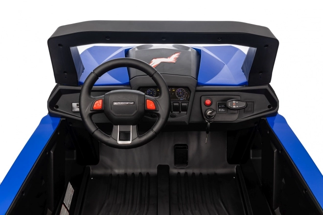 Dziecięcy elektryczny buggy UTV-MX niebieski
