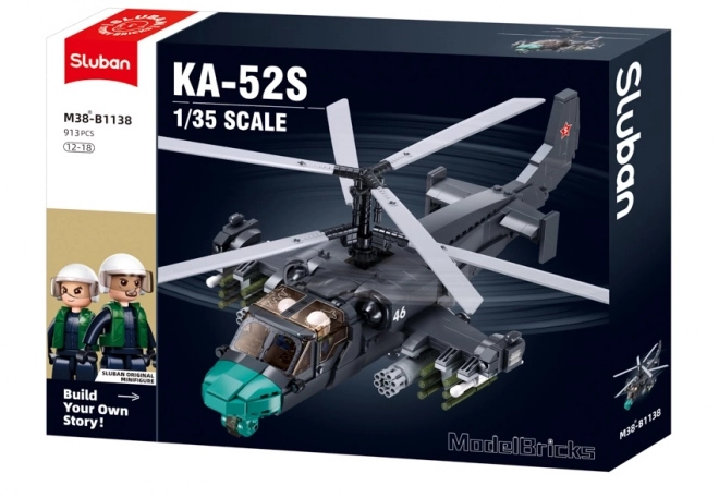Sluban Śmigłowiec Bojowy KA-52S M38-B1138