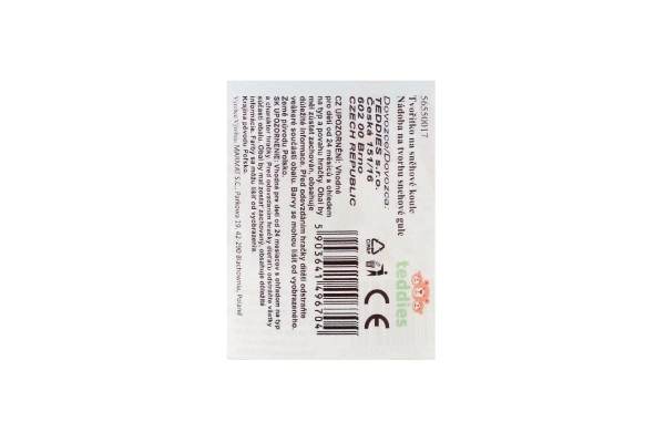 Tworzywo do śnieżnych kul duo plast 16x38cm 5 kolorów 24m+