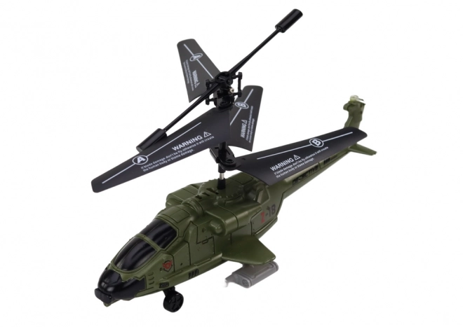 Wojskowy zdalnie sterowany helikopter z żyroskopem