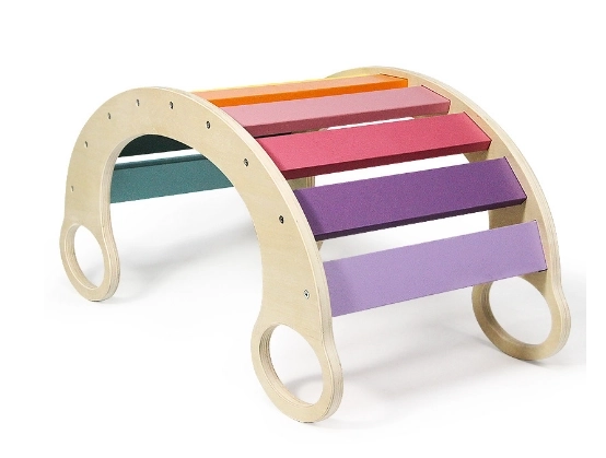 Dwudziesięciobarwna huśtawka Montessori