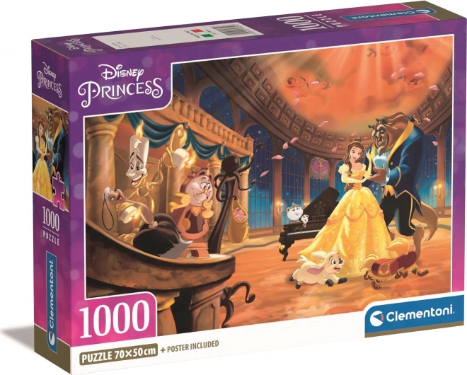 CLEMENTONI Puzzle Piękna i Bestia 1000 elementów