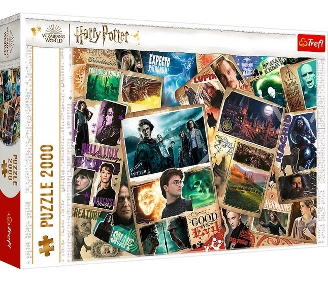 Puzzle 2000 elementów Harry Potter Bohaterowie