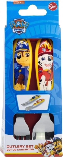 Dziecięcy zestaw sztućców Psi Patrol