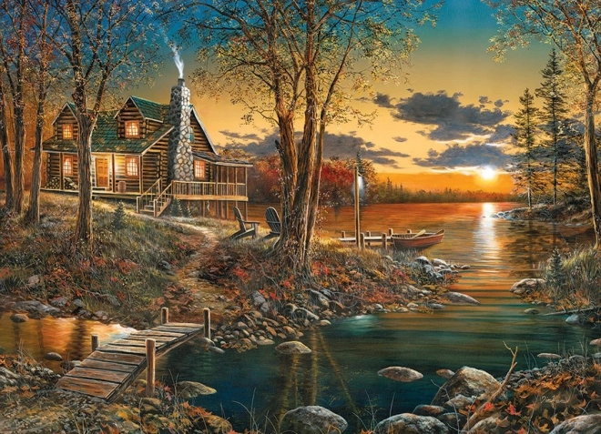Puzzle Domowy Komfort 1000 elementów Cobble Hill