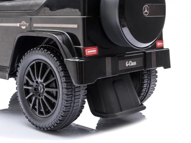 Jeżyk Mercedes G-Class czarny z klaksonem i dźwiękiem silnika