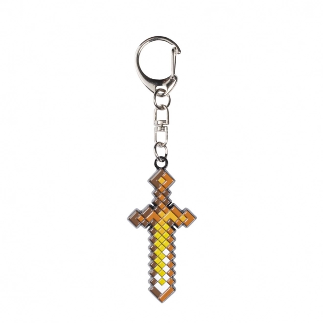 Minecraft metalowy brelok 6 sztuk w opakowaniu Deluxe