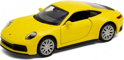 metalowy model Welly Porsche 911 Carrera 4S 1:34 czerwony
